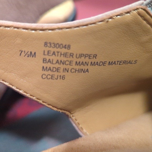 Comfortiva Faye slingback wedge sandals Nubuck leather Women's size 7.5 M NWOB - Picture 9 of 12